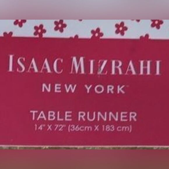 Isaac Mizrahi table runner - Picture 4 of 4